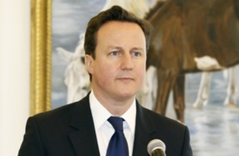 David Cameron 311 (photo credit: Reuters)