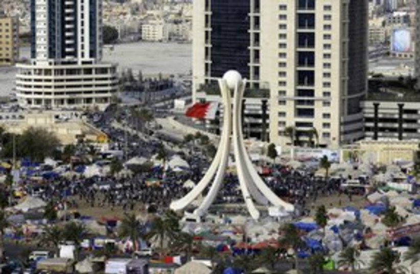 Bahrain protests Pearl Square_311 reuters (photo credit: Hamad I Mohammed / Reuters)