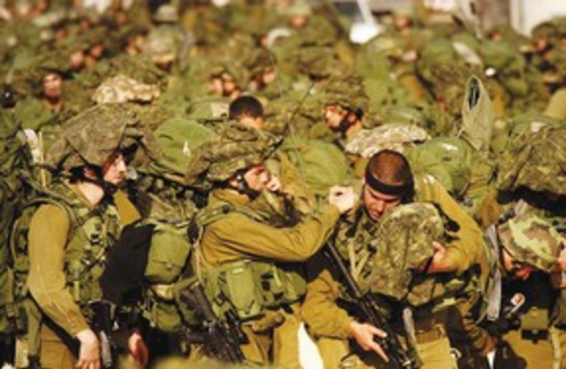 IDF Soldiers 311 (R) (photo credit: REUTERS)