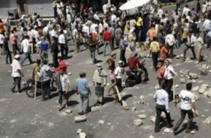 Yemen protests 311 (photo credit: REUTERS/Stringer)