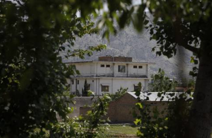 Bin Laden compound and trees 521 (photo credit: REUTERS/Akhtar Soomro)