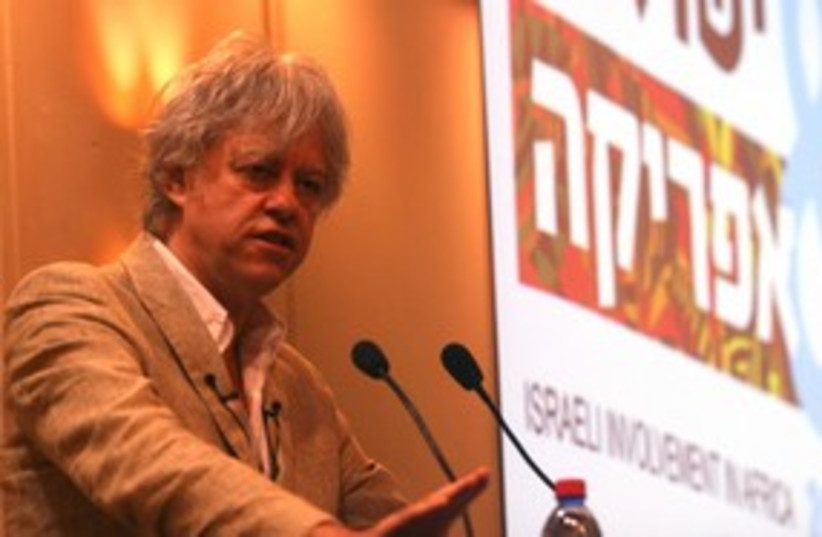 Bob Geldof 311 (photo credit: Shimi Nachtailer)