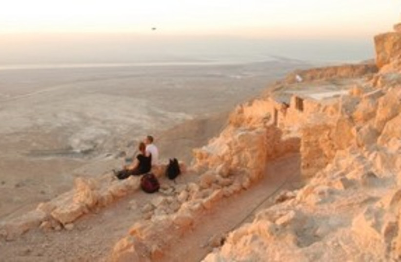 View from Masada 311 (photo credit: Joe Yudin)