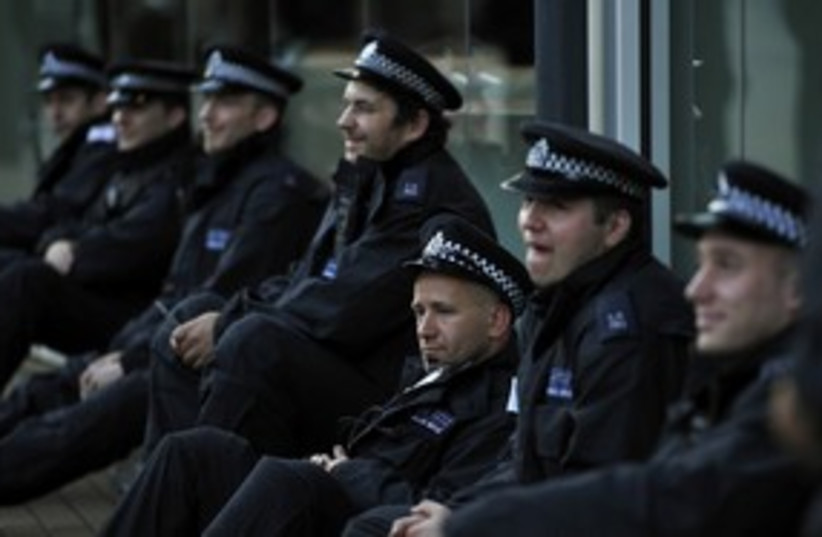 London UK police, cops_311 (photo credit: Reuters)