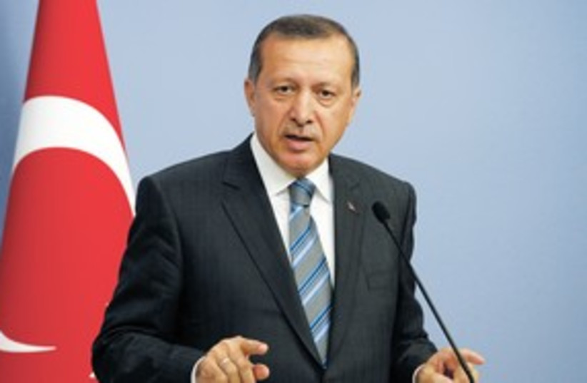 Erdogan 311 (photo credit: REUTERS)