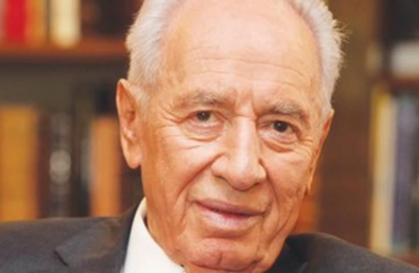 President Shimon Peres_311 (photo credit: Marc Israel Sellem)