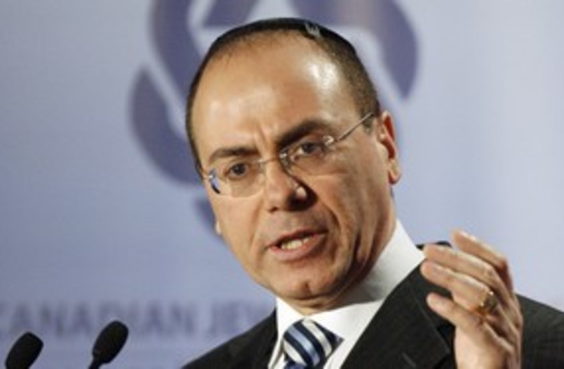 Vice Premier Silvan Shalom_311 (photo credit: Reuters/Mike Cassese)