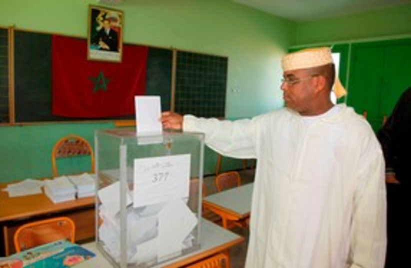 Voting Morocco election 311 (photo credit: REUTERS/Macao )