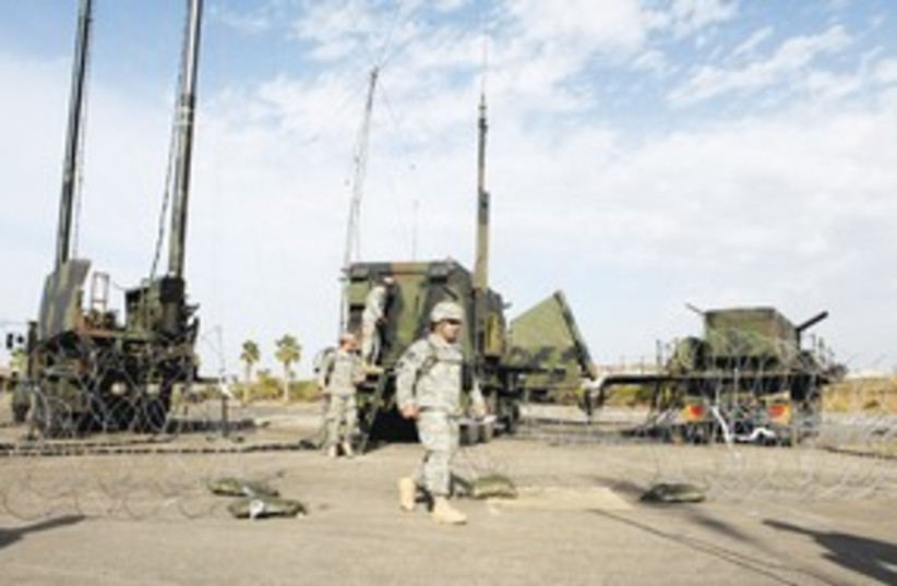 Patriot anti-missile battery 311 (photo credit: Reuters)