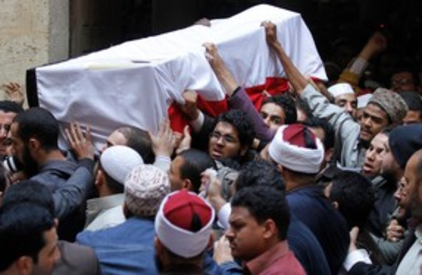 Egypt funeral 311 (photo credit: REUTERS)
