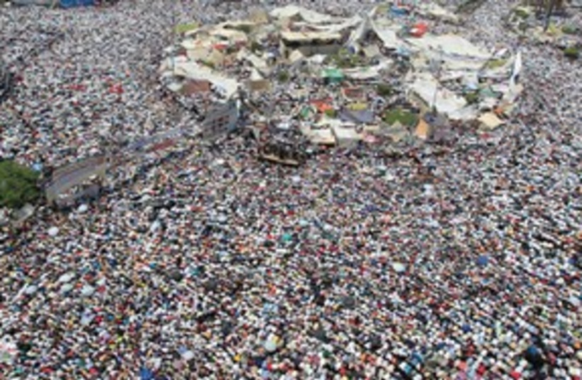 Tahrir Square, Cairo, daytime_311 (photo credit: Reuters)