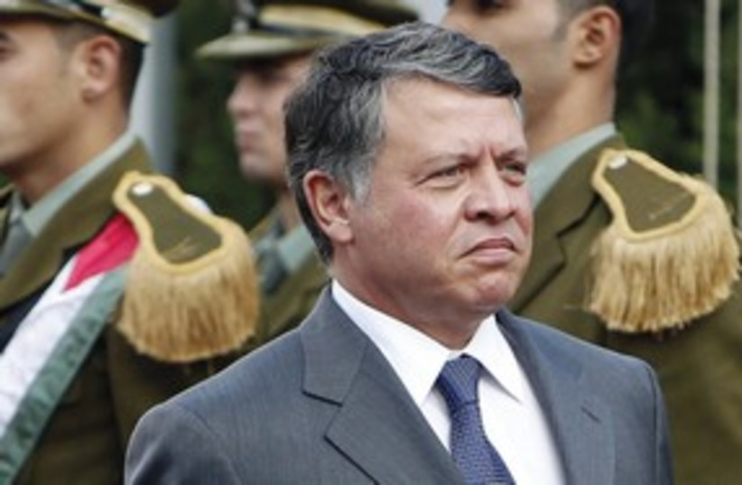King Abdullah of Jordan 311 (photo credit: REUTERS)