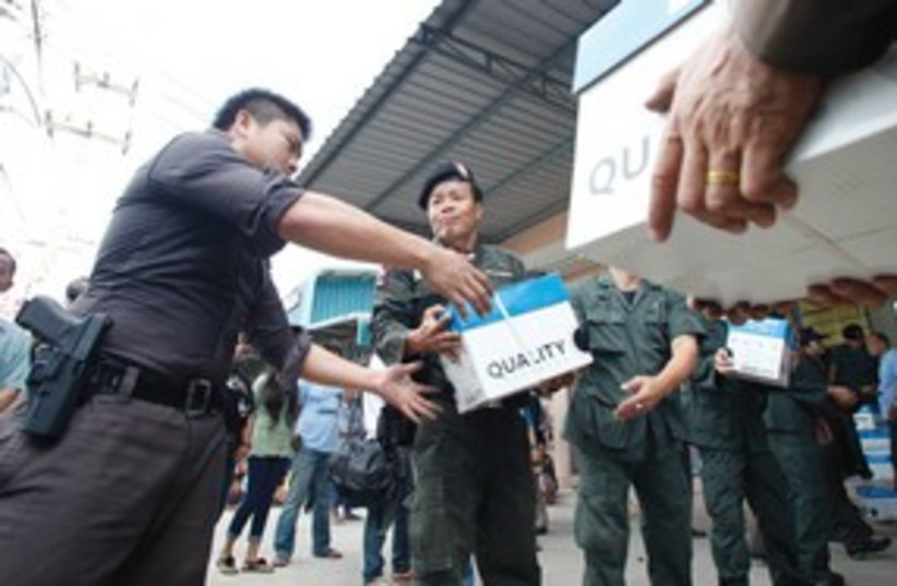 Thailand Bangkok police 311 (photo credit: REUTERS)