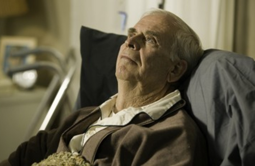 Elderly man in an retirement home 390 (photo credit: Thinkstock/Imagebank)