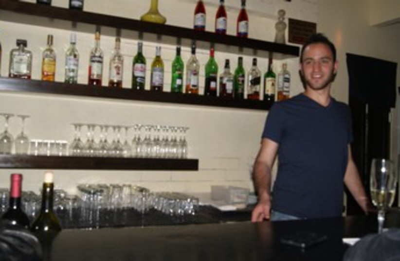 Barman at Josepha bar 370 (photo credit: Yoni Cohen)