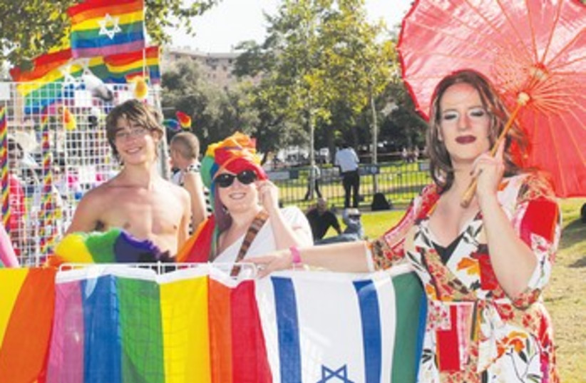 Jerusalem Gay Pride Parade (370) (photo credit: Marc Israel Sellem/The Jerusalem Post)