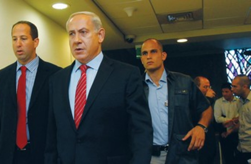 Netanyahu 370 (photo credit: REUTERS)