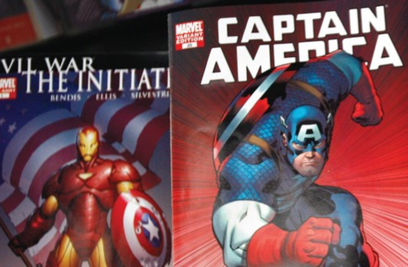 Captain America comics 521 (photo credit: Reuters)