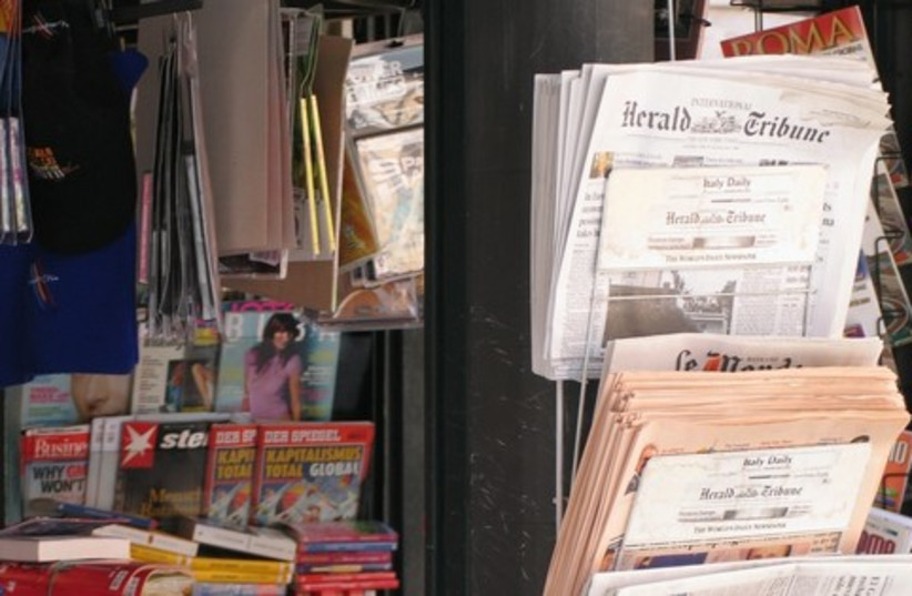 Newspapers (photo credit: Wikicommons)