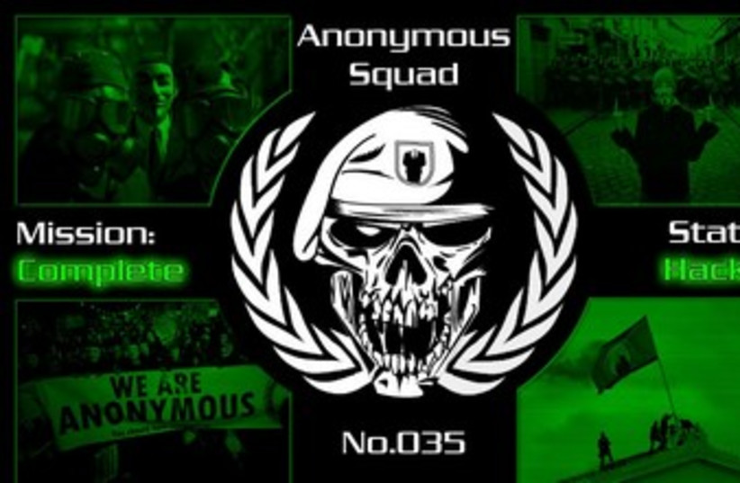 Anonymous 370 (photo credit: Screen capture)