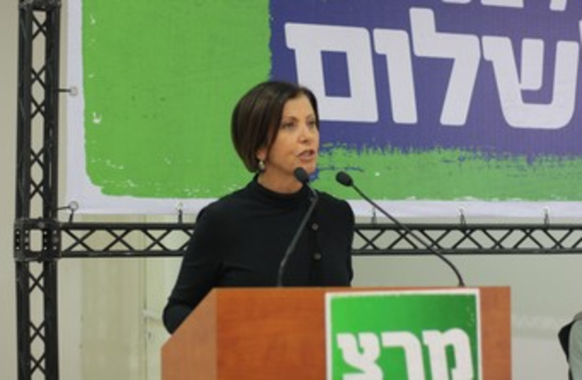 Meretz Party head Zahava Gal-On 370 (photo credit: ben hartman)