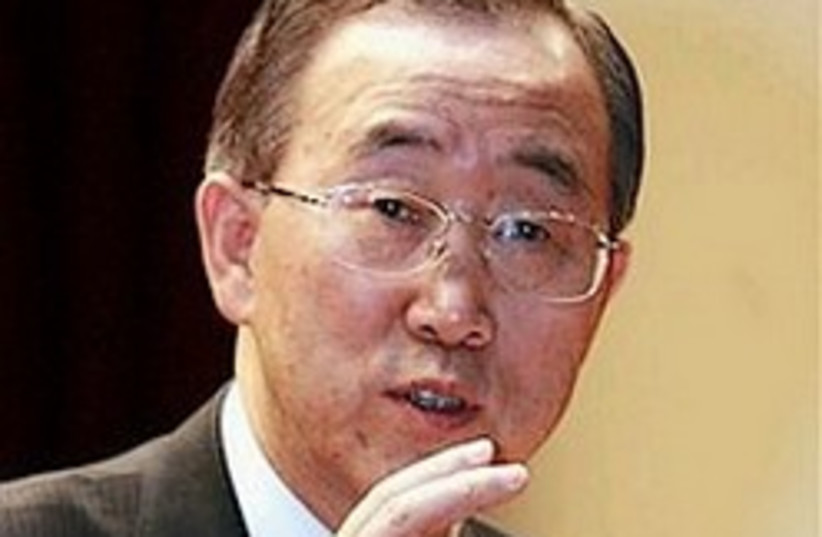 Ban Ki Moon 224.88 (photo credit: AP [file])