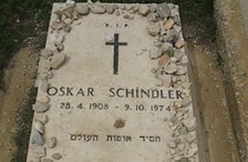 Schindler grave 224.88  (photo credit: Courtesy)
