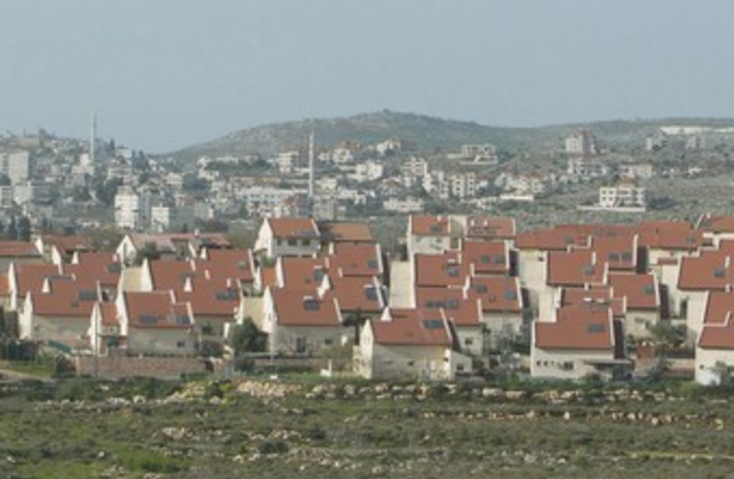 The West Bank settlement of Ofra, north of Ramallah 370 (photo credit: Reuters)