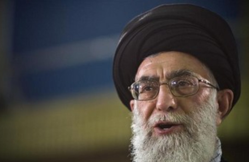 Iranian Supreme Leader Ayatollah Ali Khamenei. (photo credit: REUTERS)