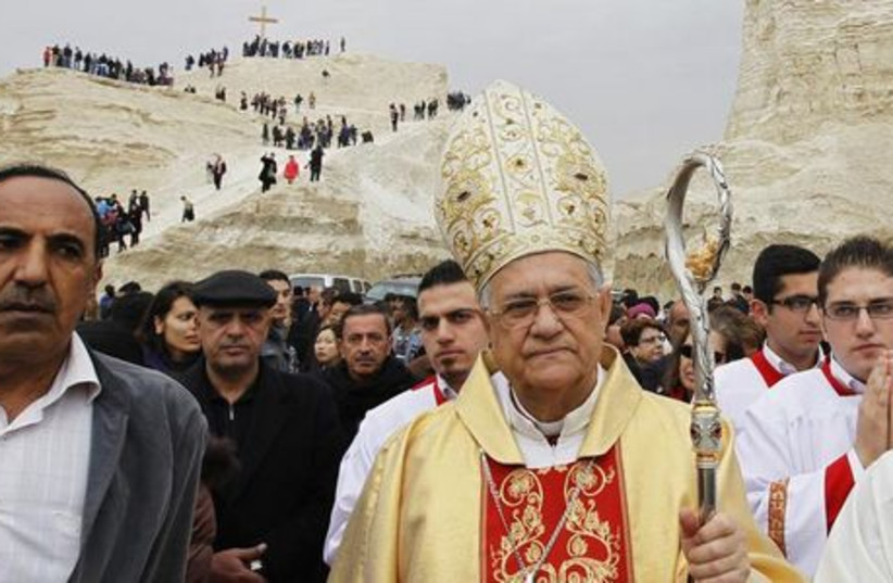 Latin Patriarch of Jerusalem Fouad Twal  (photo credit: REUTERS)