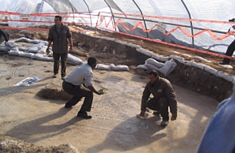 megiddo excavations 298 (photo credit: Daniel Ben-Tal)