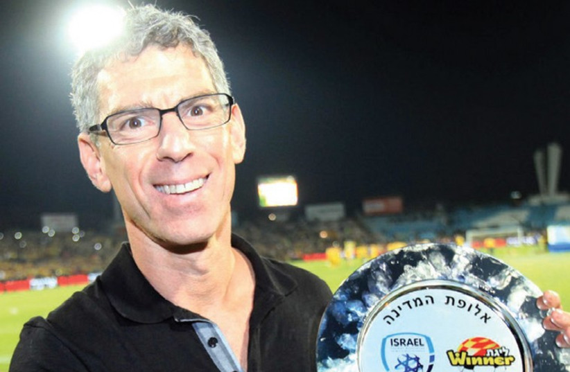 Maccabi Tel Aviv owner Mitch Goldhar. (photo credit: ASAF KLIGER)