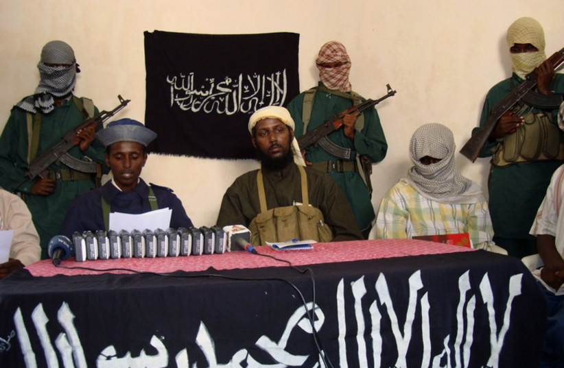 Al-Shabab militants (photo credit: REUTERS)