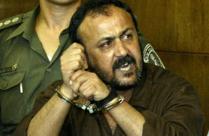 Jailed Fatah official Marwan Barghouti (photo credit: REUTERS)