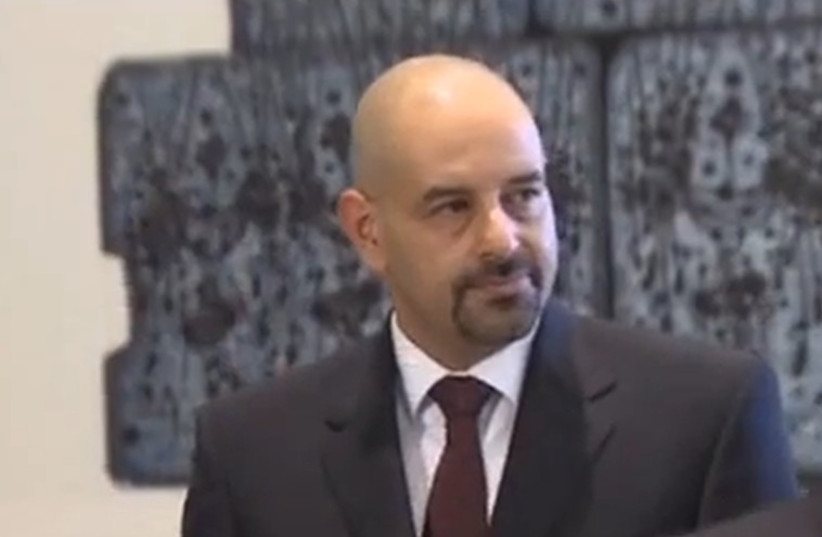 Jordan's recalled ambassador to Israel, Walid Obeidat (photo credit: screenshot)