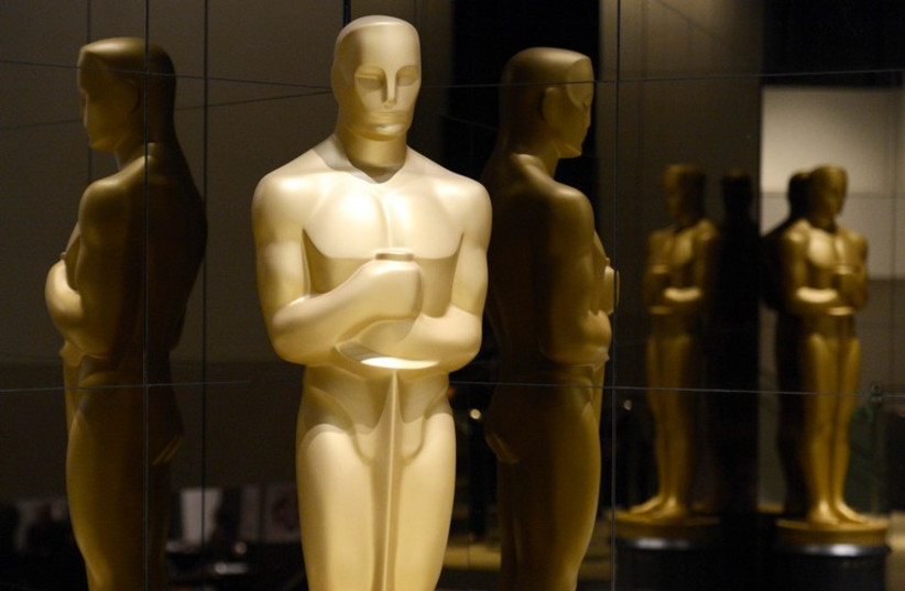  An Oscar statue is seen in Beverly Hills (photo credit: REUTERS)