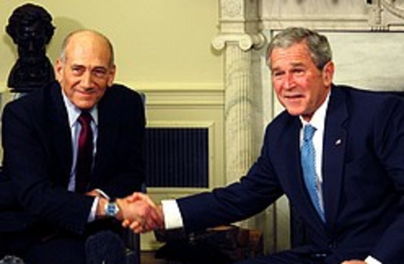 olmert bush farewell visit 248.88 (photo credit: AP [file])
