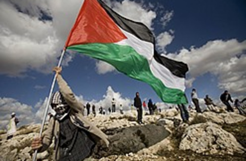 Palestinian flag 248.88 (photo credit: AP)