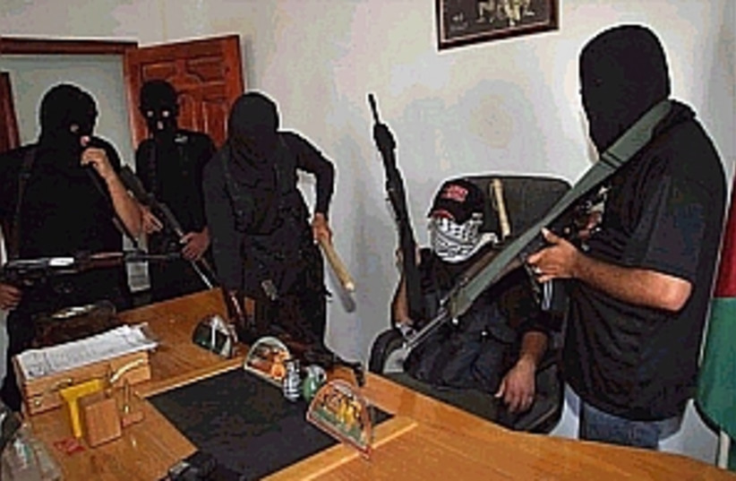 gunmen in office 298 (photo credit: AP [file])
