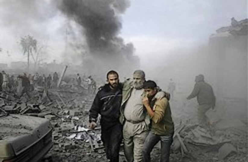 gaza rubble good one 248 ap (photo credit: AP)