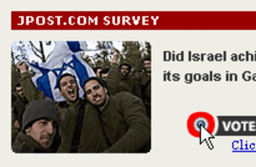 survey.gaza.war.2009.results (photo credit: )