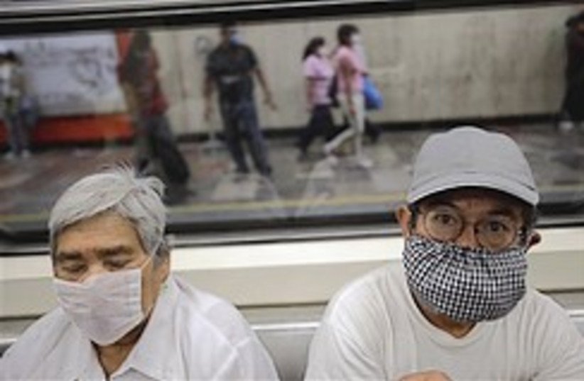 Mexico swine flu masks 248.88 (photo credit: AP)