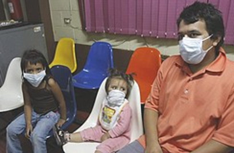 El Salvador swine flu 248.88 (photo credit: AP)