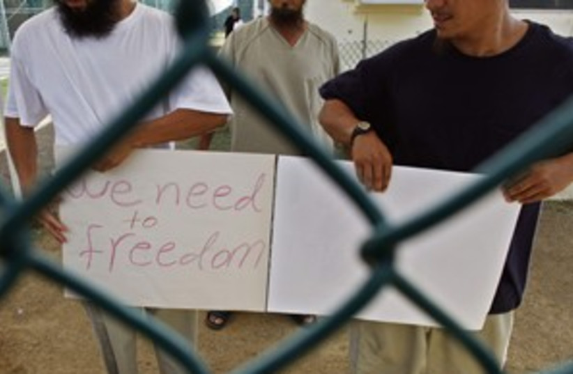 Guantanamo (photo credit: AP)