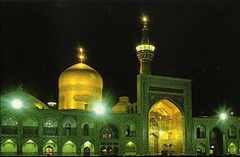 mashad Iran 248.88 mosque (photo credit: Courtesy)