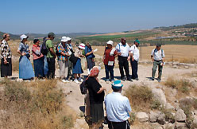 Beit Shemesh tour 88 248 (photo credit: Abe Selig)