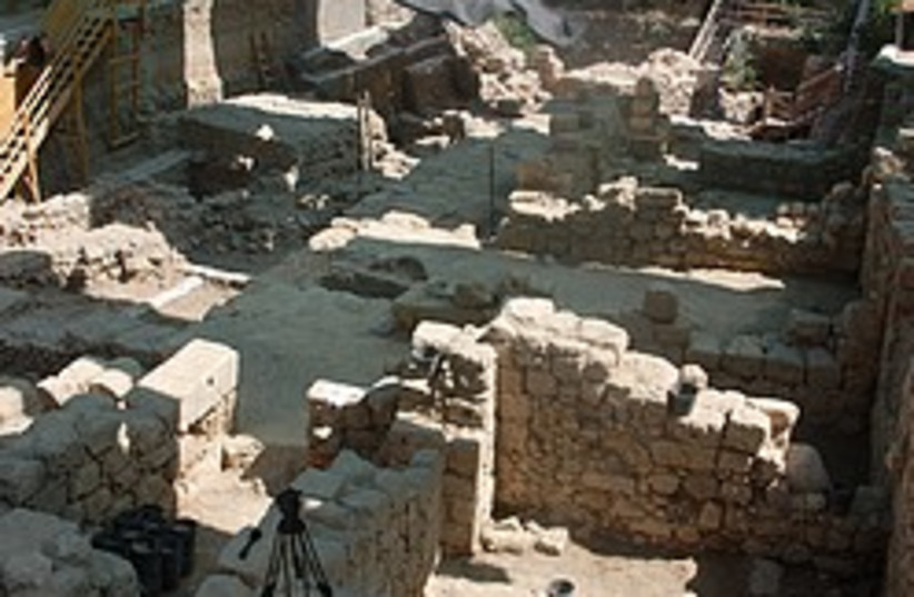 roman mansion city of david 248.88 (photo credit: Courtesy/Antiquities Authority )
