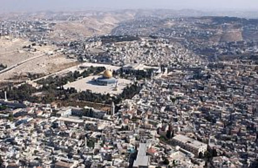 temple mt east jerusalem (photo credit: Ariel Jerozolimski)