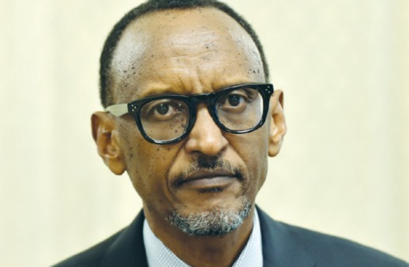 Rwanda’s President Paul Kagame (photo credit: REUTERS)