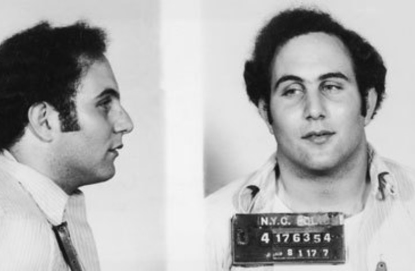David Berkowitz's mugshut taken on August 11th, 1977. (photo credit: WIKIPEDIA)